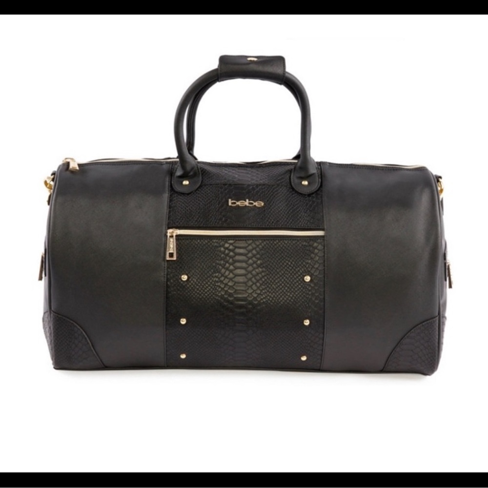 bebe Black Travel Bag